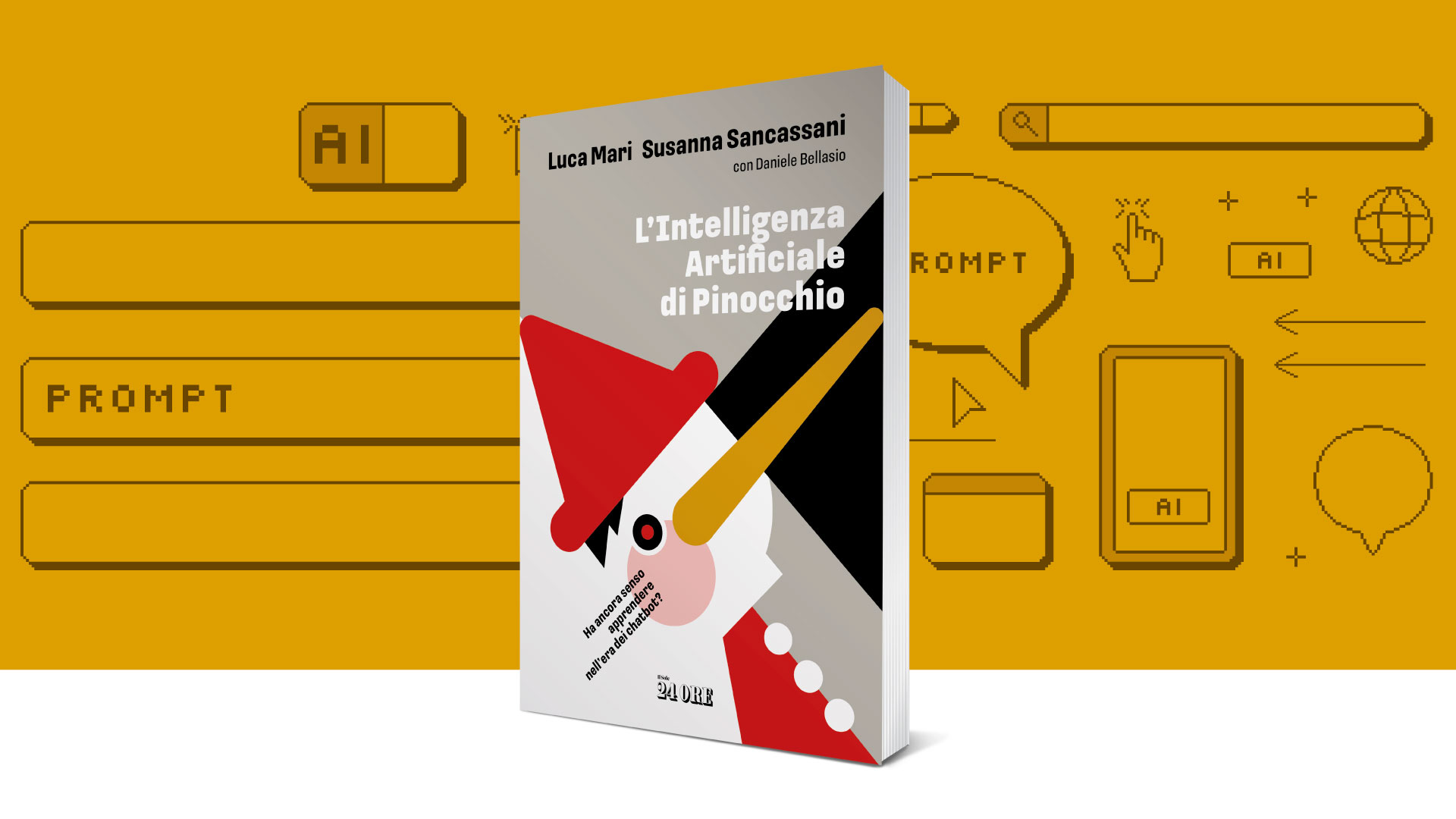 Il libro «L'intelligenza artificiale di Pinocchio» in edicola con il GdB