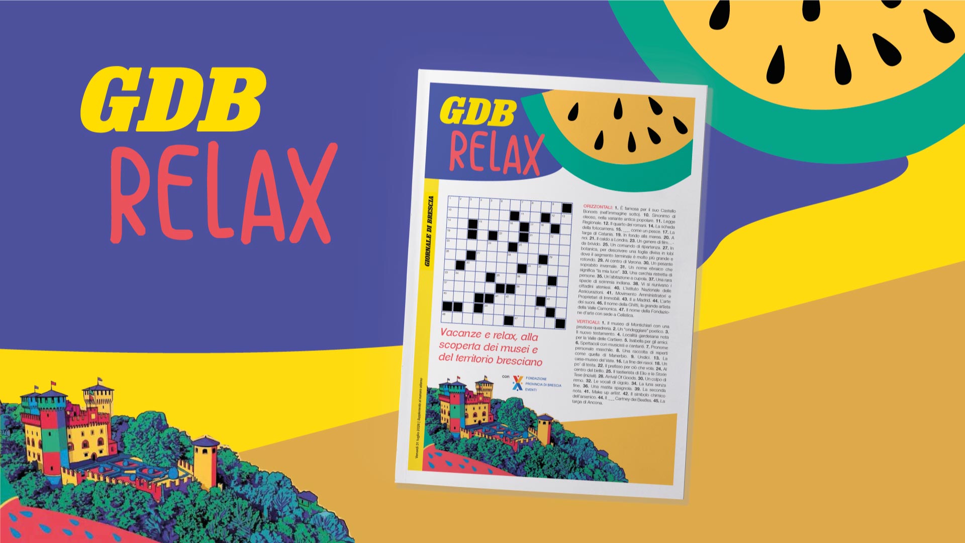 GdB Relax: enigmistica in vacanza alla scoperta del patrimonio culturale bresciano